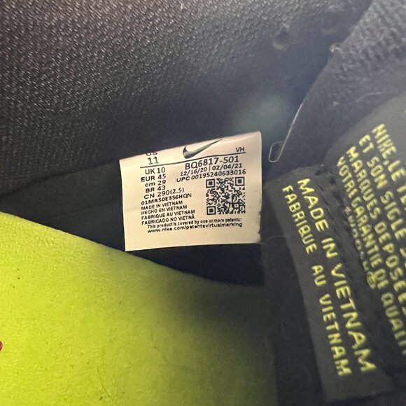 Nike SB Dunk Low Pro l. Red Plum Size 11 - No Box, great condition. - Picture 6 of 8